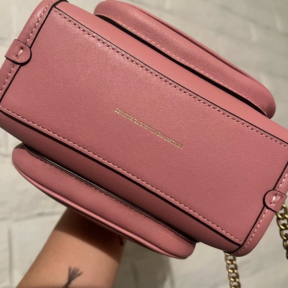 Coach Pink Mini Bag with Gold Chain - Picture 5 of 5